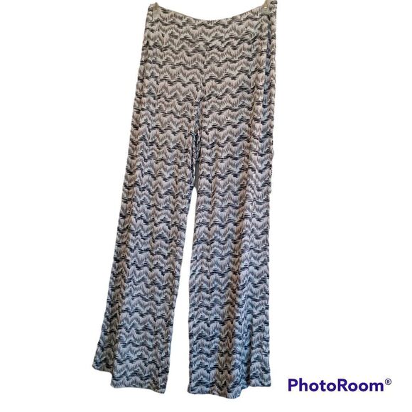 Cato Pants - Vintage Printed Knit Boho Festval Leisure Lounge Pants sz 14/16